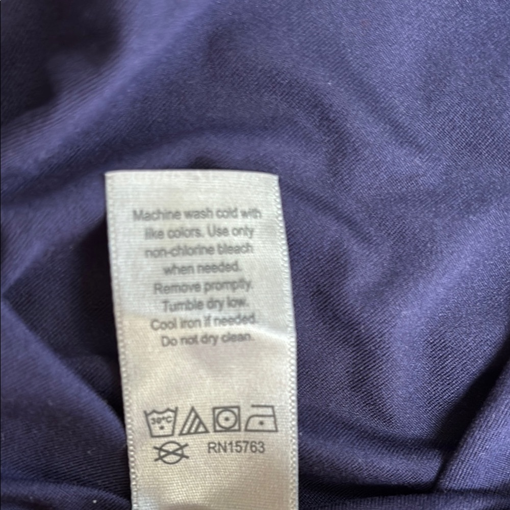 Athletic Navy Blue Long Sleeve Top, C9, XS - Picture 5 of 6